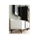 Televizní stolek KNUT 2D1S, craft zlatý/bílá/černá, 5 let záruka