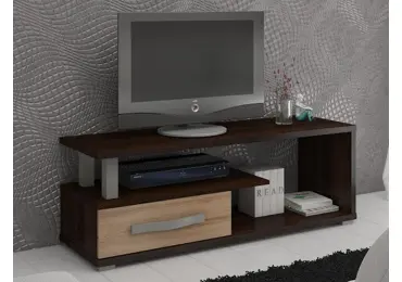 Televizní stolek LEHUA, dub sonoma tmavý/dub sonoma