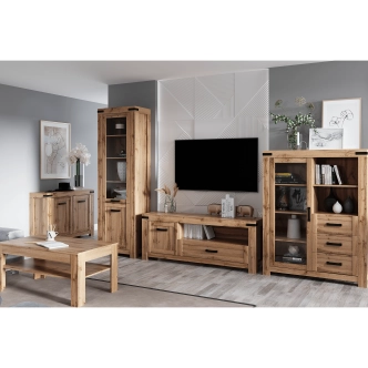 Televizní stolek LIBERATA 1D1S/160, dub wotan