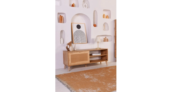 Televizní stolek NALVON typ 1, dub