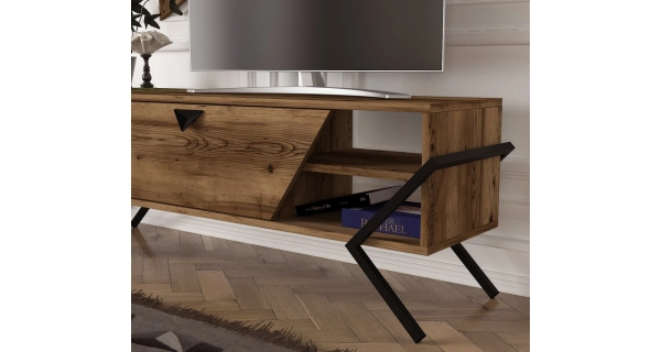 Televizní stolek s policemi LORELIA, lydia