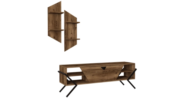 Televizní stolek s policemi LORELIA, lydia