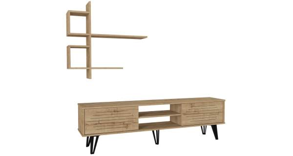 Televizní stolek s policí MUSA, sapphire