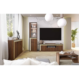 Televizní stolek TARAMI, ořech