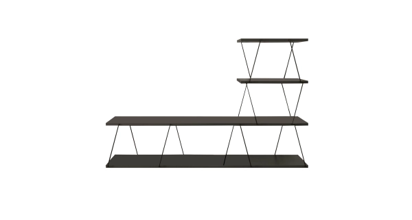 Televizní stolek TELRIS, antracit