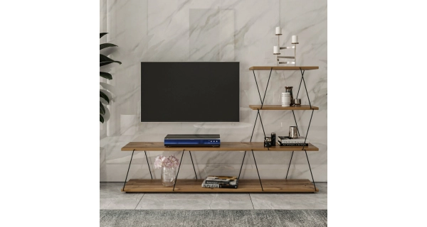 Televizní stolek TELRIS, borovice