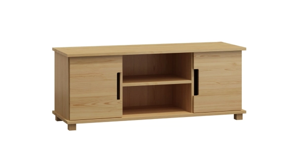Televizní stolek TORFIN 6, šířka 180 cm, masiv borovice