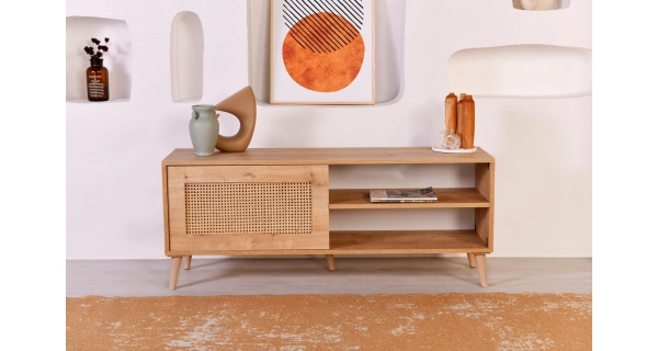 Televizní stolek YORLON typ 1, dub