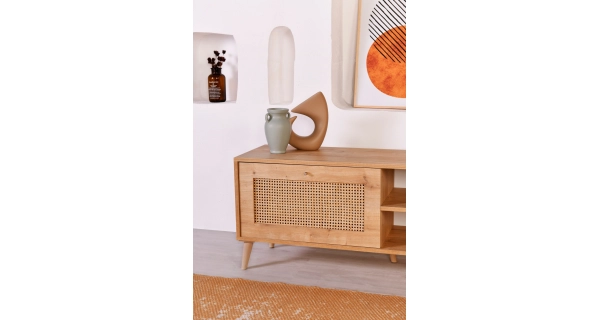 Televizní stolek YORLON typ 1, dub