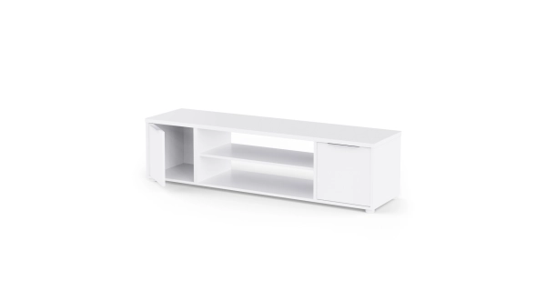 Televizní stolek YORZANDOR, bílá