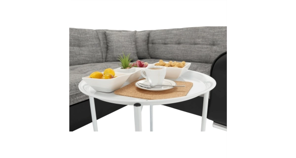 TERNATE odkládací stolek, bílá