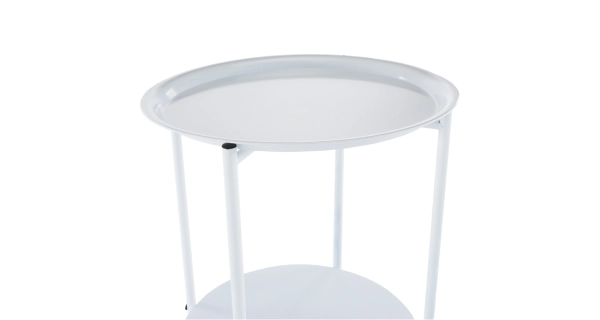 TERNATE odkládací stolek, bílá