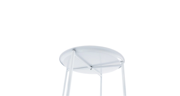 TERNATE odkládací stolek, bílá