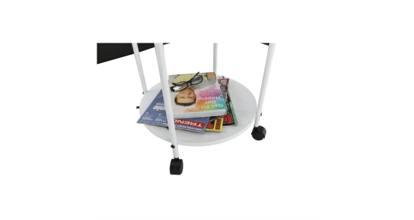 TERNATE odkládací stolek, bílá