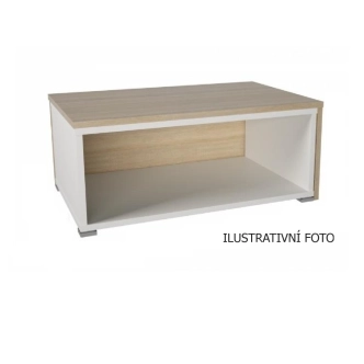 TIDORE konferenční rozkládací stolek, dub sonoma