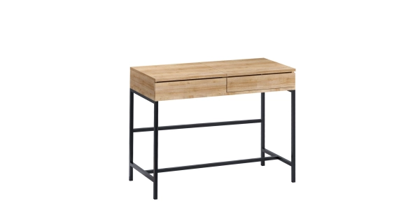 Toaletní stolek BERINGO , dub/černá