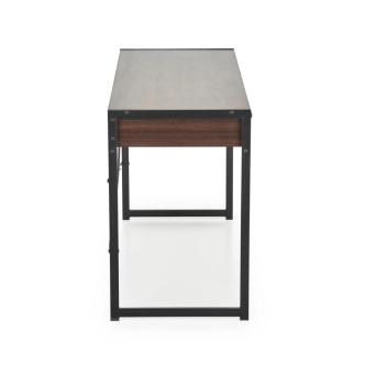 Toaletní stolek DAMAVAND, ořech/černý