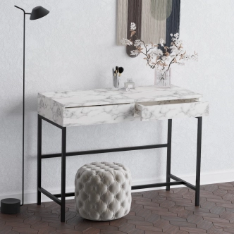 Toaletní stolek HARTREL, mramor