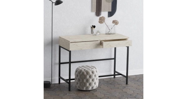 Toaletní stolek HARTREL, travertin