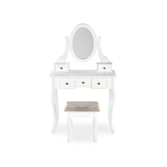Toaletní stolek LEONTÝNA, bílý