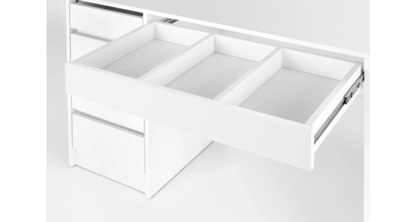 Toaletní stolek NAMIDA XL, bílý