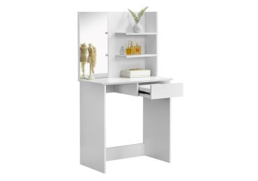 Toaletní stolek PLAVÍLA, bílá