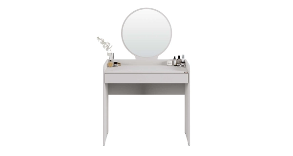 Toaletní stolek TELMEN, bílá DOPRODEJ