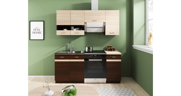 TONKA dolní skříňka D40S1, korpus dub sonoma tmavý, dvířka dub sonoma tmavý