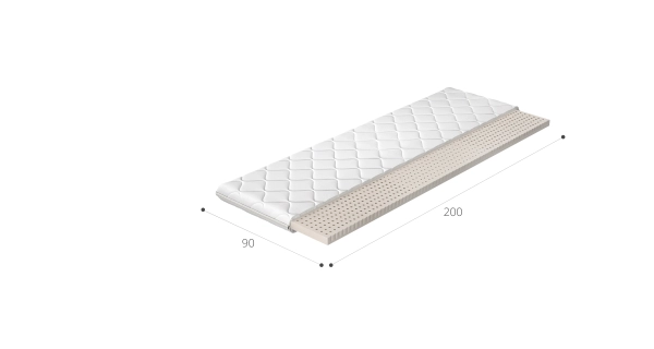 Topper JOWISZ 90x200 cm s hypoalergenním potahem