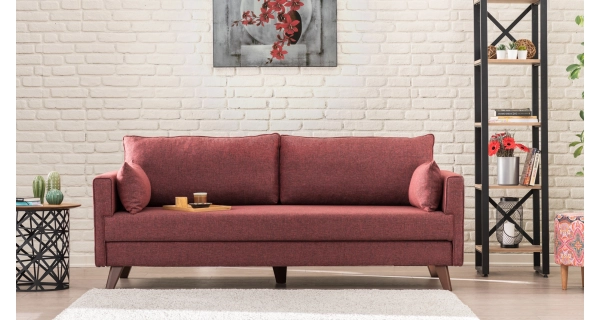 Trojsedák AMARA, claret červená