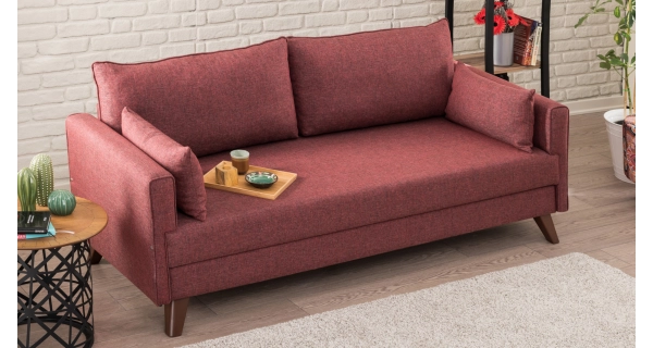 Trojsedák AMARA, claret červená