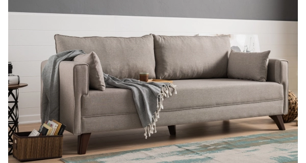 Trojsedák AMARA, krémová