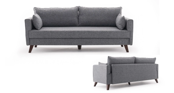 Trojsedák AMARA, šedá