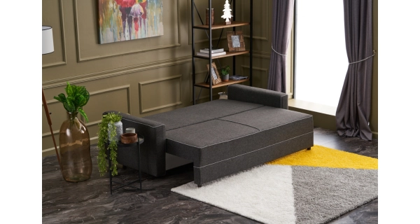 Trojsedák ARETYNA s rozkladem, antracit