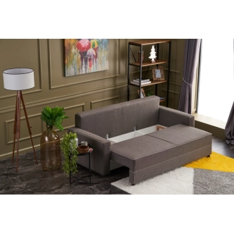 Trojsedák ARETYNA s rozkladem, hnědá