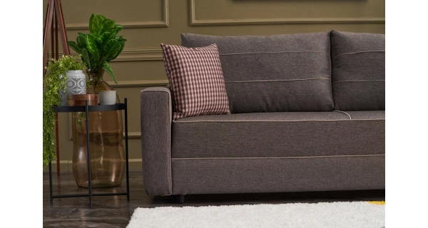 Trojsedák ARETYNA s rozkladem, hnědá