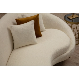 Trojsedák ARMARIO, krémová