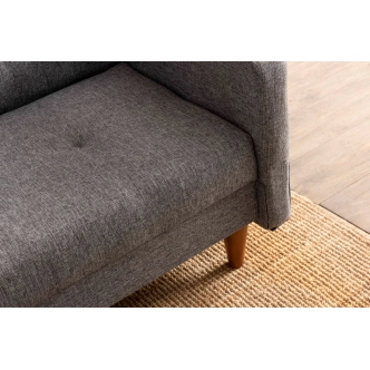 Trojsedák BAKU, světle šedá