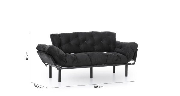 Trojsedák BUS, černá