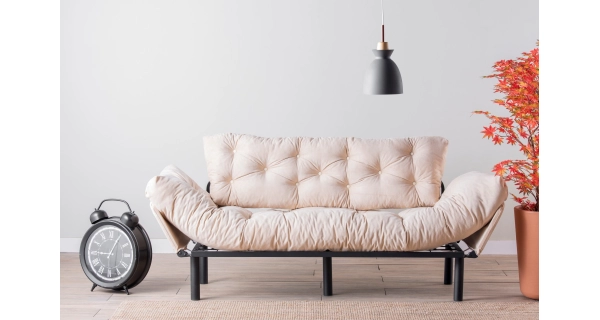 Trojsedák BUS, krémová