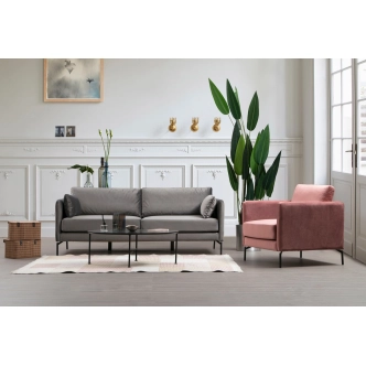 Trojsedák FENLOR, šedá