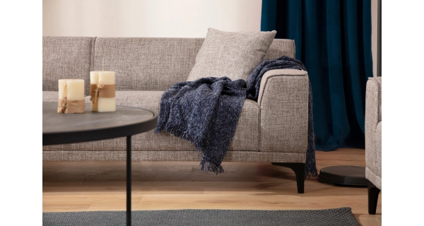 Trojsedák LINSON, světle hnědá