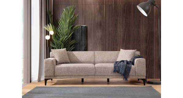 Trojsedák LINSON, světle hnědá