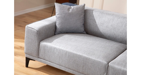 Trojsedák LINSON, světle šedá