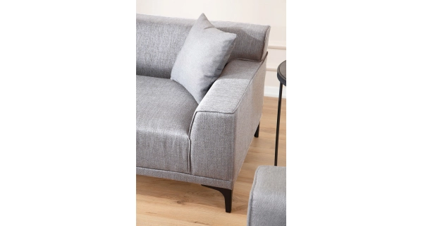 Trojsedák LINSON, světle šedá