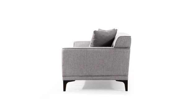 Trojsedák LINSON, světle šedá