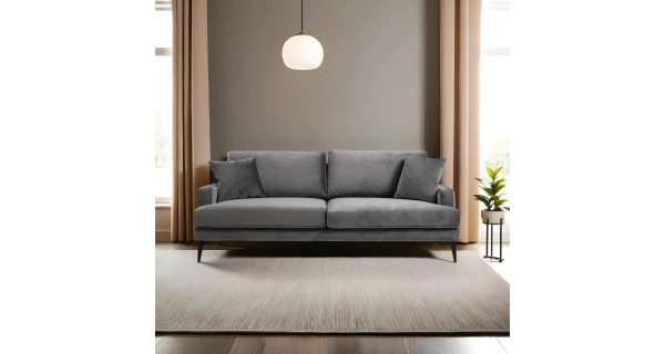 Trojsedák MERLINOR, šedá