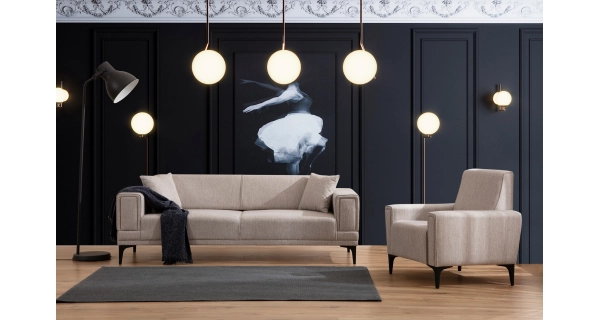 Trojsedák ZALFARO, světle hnědá