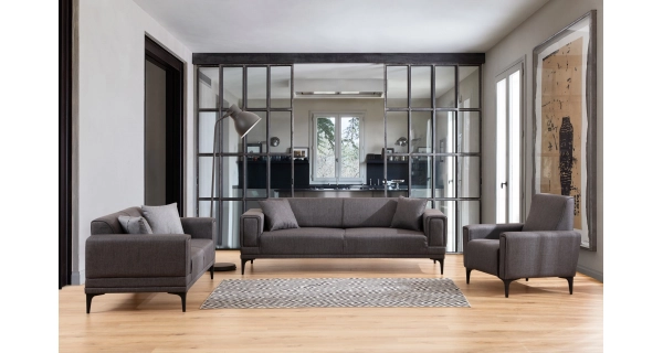 Trojsedák ZALFARO, tmavě šedá