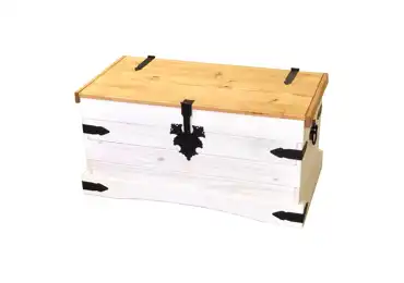 Truhla PIMBOW bílý vosk